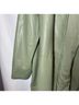 Chico's 100% Polyurethane 100% Polyester 100% Polyester Green Faux Leather Jacket Size 4 - photo 3