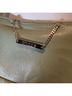 Chico's 100% Polyurethane 100% Polyester 100% Polyester Green Faux Leather Jacket Size 4 - photo 9