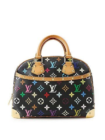 Louis Vuitton Louis Vuitton Monogram Multicolor Trouville Handbag M92662 LOUIS VUITTON Black (view 1)