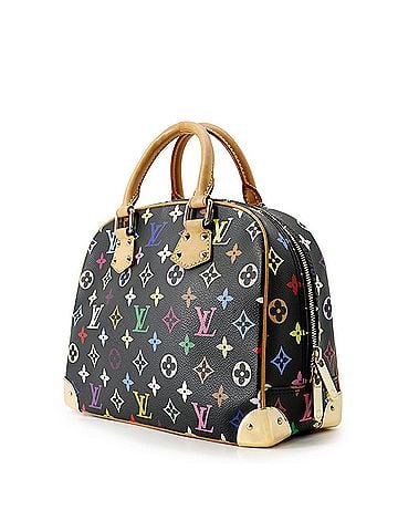Louis Vuitton Louis Vuitton Monogram Multicolor Trouville Handbag M92662 LOUIS VUITTON Black (view 2)