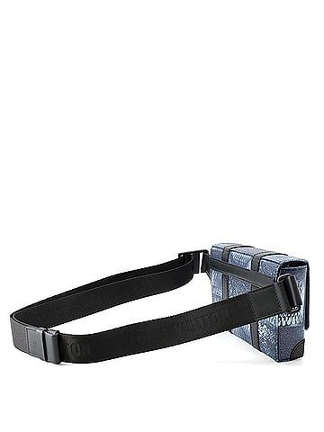 Louis Vuitton Louis Vuitton Damier Salt Leather Trunk Sling Bag N50061 LOUIS VUITTON 2-way Shoulder Handbag Men's (view 2)