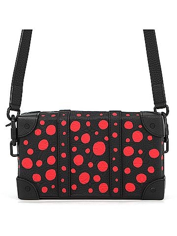 Louis Vuitton Louis Vuitton Shoulder Bag Monogram Taurillon Infinity Dot LV x YK Soft Trunk Wallet M81905 Black Yayoi Kusama Handbag LOUIS VUITTON (view 1)