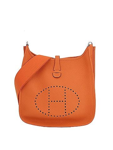 Hermès Hermes Evelyne 3 PM Shoulder Bag, Feu, Taurillon Clemence Leather, B Stamp, HERMES, Evelyne, Handbag, Women's, HERMES (view 1)
