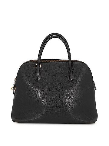 Hermès Hermes Bolide 35 handbag, black Ardennes leather, with W stamp, HERMES 2-way, black, Bolide, women's, (view 1)