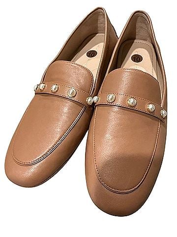 Stuart Weitzman Pearl Stud Driving Loafers Flats (view 1)