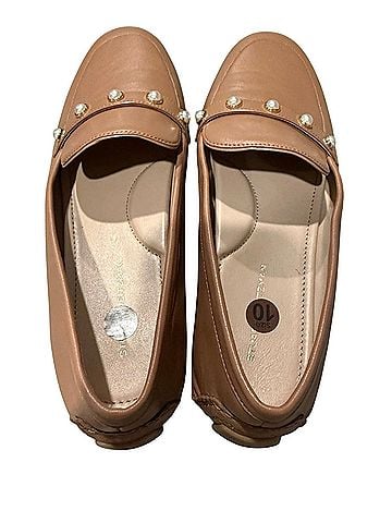 Stuart Weitzman Pearl Stud Driving Loafers Flats (view 2)