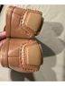 Stuart Weitzman 100% Leather Brown Flats Size 10 - photo 9