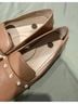 Stuart Weitzman 100% Leather Brown Flats Size 10 - photo 7