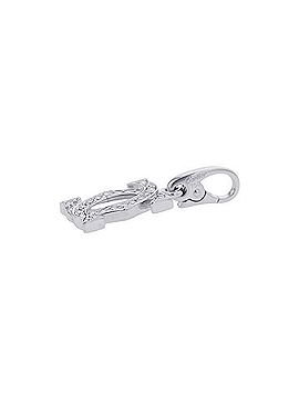 Cartier Cartier pendant top, 2C charm, diamond, 18K white gold. (view 2)