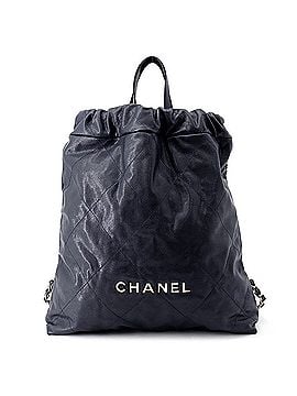 Chanel Chanel Backpack, 22 Large Caviar Skin AS3313, CHANEL Handbag, Women's (view 1)