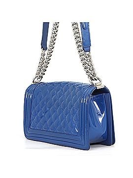 Chanel Chanel Chain Shoulder Bag Boy 25 Matelassé Coco Mark Patent A67086 CHANEL Handbag Women's (view 2)