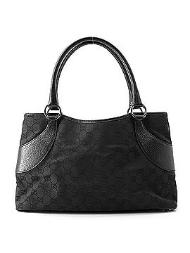 Gucci Gucci tote bag GG canvas 113015 GUCCI handbag black (view 1)