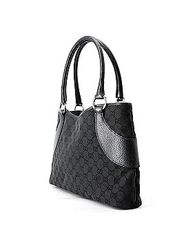 Gucci Gucci tote bag GG canvas 113015 GUCCI handbag black (view 2)