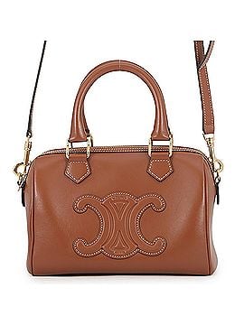 Céline Celine Triomphe Small Boston Handbag, Smooth Calf Leather, 113773DU3.04LU, 2-way Shoulder Bag, Handbag CELINE (view 1)