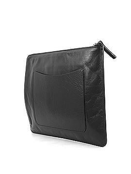 Chanel Chanel clutch bag, Coco mark, leather, CHANEL handbag, sale item, black, handbag for men, (view 2)