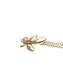Tiffany & Co. Tiffany Olive Leaf Necklace Pink Gold (18K) Diamond Men,Women Fashion Necklace (Pink Gold) (view 2)