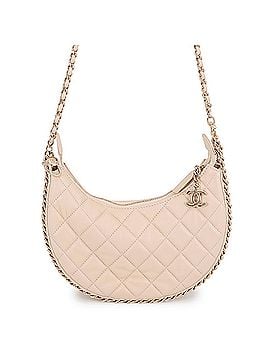Chanel Chanel Chain Shoulder Bag Matelassé Small Hobo Coco Mark Lambskin AS3917 CHANEL Handbag Women's (view 1)