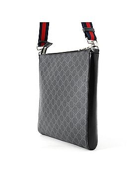 Gucci Gucci GG Supreme Courier Shoulder Bag, Handbag 474137, GUCCI for Men, Black, Handbag, Men's (view 2)