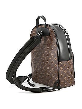 Louis Vuitton Louis Vuitton Monogram Macassar Josh Backpack M41530 LOUIS VUITTON Men's Black Handbag (view 2)
