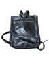 Parker Clay 100% Leather Black Backpack One size - photo 1