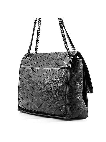 Yves Saint Laurent Yves Saint Laurent Saint Laurent Paris Chain Shoulder Bag Niki Large 506854 SAINT LAURENT PARIS Black Handbag (view 2)