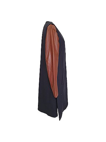 Theory Theory Quennel Two-Toned Coat in Multicolor Virgin Wool (view 2)