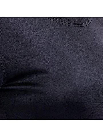 Versace GIANNI VERSACE Vintage black round neck slinky short sleeve top IT38 XS (view 2)