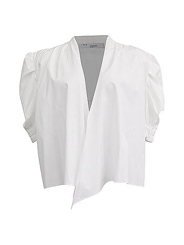IRO Iro Blouse in White Cotton (view 1)