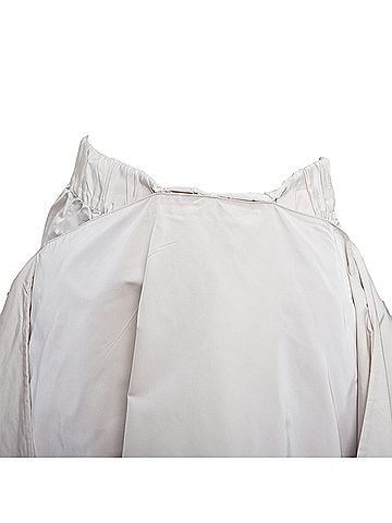 Jil Sander Jil Sander grey taffeta midi skirt (view 2)