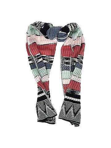 Missoni Missoni Knitted Scarf in Multicolor Wool (view 2)