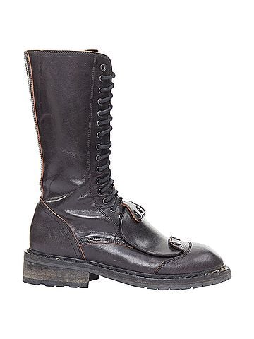 Ann Demeulemeester Ann Demeulemeester black tall boots (view 1)