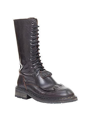 Ann Demeulemeester Ann Demeulemeester black tall boots (view 2)