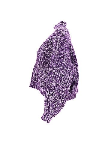 Isabel Marant Isabel Marant Jarren Turtleneck Sweater in Purple Mohair (view 2)