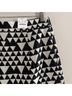 J.Crew Graphic Black White Casual Skirt Size 4 - photo 4