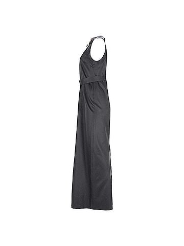 Emilio Pucci  Emilio Pucci Embellished Halter Neck Maxi Dress in Black Silk (view 2)