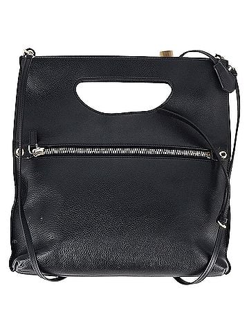 Tom Ford Tom Ford Top Handle Shoulder Bag in Black Leather (view 1)