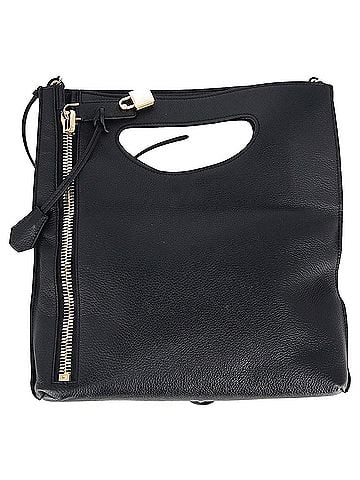 Tom Ford Tom Ford Top Handle Shoulder Bag in Black Leather (view 2)