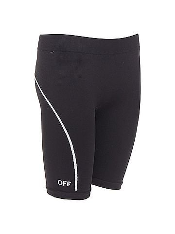 OFF-WHITE Off Athleisure Virgil Abloh eco friendly cyclist shorts (view 1)