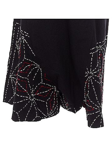 Yohji Yamamoto Y's red hand stitched harem pants (view 2)