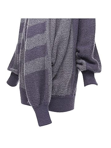 Issey Miyake Issey Miyake striped sweater dress (view 2)