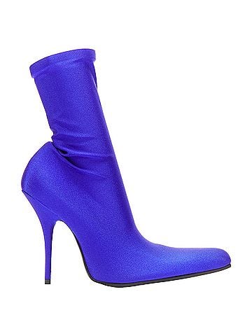 Balenciaga Balenciaga demna lycra high heeled sock boots (view 2)