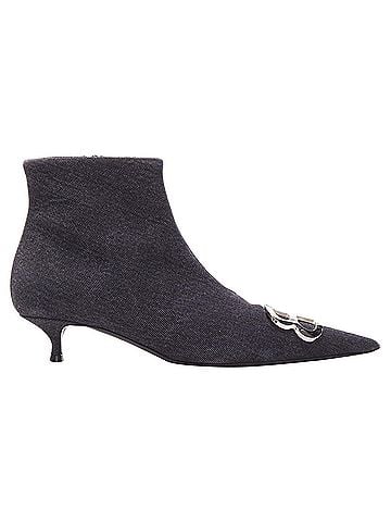 Balenciaga Balenciaga Demna BB Knife Denim Booties (view 2)