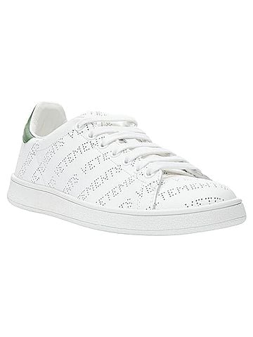 Vetements Vetements Demna logo perforated leather Stan Smith low sneaker (view 2)