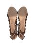 Giuseppe Zanotti 100% Leather Tan Giuseppe Zanotti Strappy Sandals in Brown Python Embossed Leather  Size EU 40 - photo 5