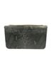 FURLA 100% Leather Snake Print Black Leather Clutch One size - photo 2