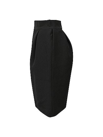 Giambattista Valli Giambattista Valli Mini Pencil Skirt in Black Wool (view 2)