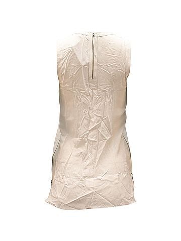 Helmut Lang Helmut Lang Tank Top in White Rayon (view 2)
