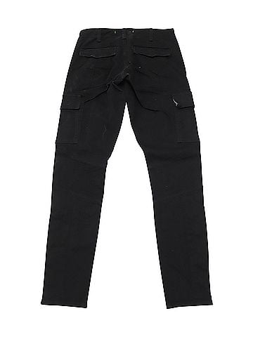 J Brand J Brand Houlihan Cargo Pants with Ankle Zip in Black Cotton (view 2)