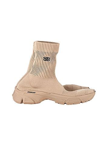 Balenciaga Balenciaga 3.0 Sock Sneakers in Beige Polyester (view 1)