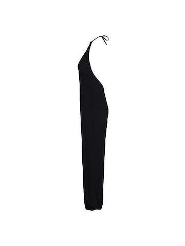 BA&SH Ba&Sh Halter Jumpsuit in Black Viscose (view 2)